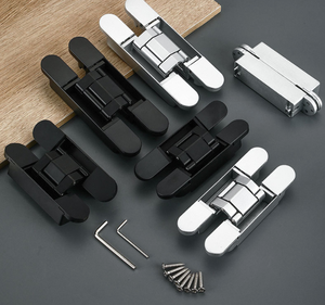 Charnière silencieuse réglable en alliage de zinc épaissi de 2,5 mm pour porte pliante tridimensionnelle, en stock - Product Image 5
