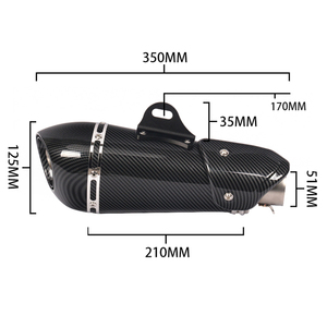 Tuyau de liaison intermédiaire d'échappement de moto pour SUZUKI <span class=keywords><strong>GSX</strong></span>-S 750 BK750 GSR750 GSXS750 <span class=keywords><strong>GSX</strong></span> <span class=keywords><strong>S750</strong></span> 2018-2022 - Product Image 3