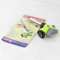 Pistolet lanceur de flamme réglable nouveau briquet à gaz de cuisine réutilisable pièces utilisation inverse torche au butane avec tête allume-flamme Jet