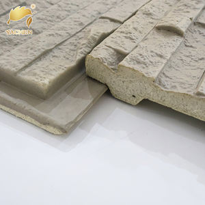 Moule en caoutchouc PU écologique Pierres et briques pour utilisation murale-Conception de marbre artificiel - Product Image 6