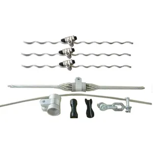 Tension clamp and suspension clamp optical cable communication line pole accessories