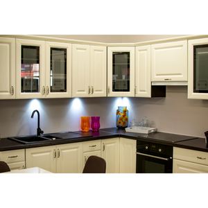 ชุดเฟอ<span class=keywords><strong>ร์</strong></span>นิเจอร์ห้องครัวที่<span class=keywords><strong>ท</strong></span>ันสมัยพร้อมรูปแบบตู้อัจฉริยะสำหรับวิลล่าและอพาร์<span class=keywords><strong>ท</strong></span>เมนต์พร้อมกระจก - Product Image 2