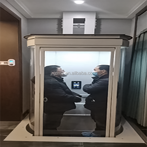 Ascenseur à capsule en verre élégant à 2 étages pour usage domestique <span class=keywords><strong>Escalier</strong></span> Ascenseur Ascenseur Plate-forme élévatrice Pièces d'ascenseur - Product Image 4