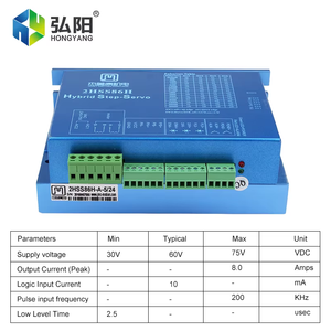 ไดรเวอร์ JMC 2HSS86H stepper 7.2A 80VDC สำหรับ NEMA 34ความเร็วสูงไม่มีขั้นตอนสูญหาย - Product Image 3