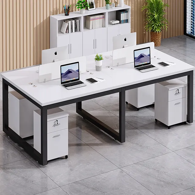 Escritório de mesa de mobiliário personalizado trabalho estação de trabalho centro de chamadas escritório