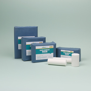 Rotolo di garza medica sterile in cotone per compressione e medicazione - Product Image 1