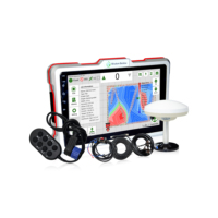 Grattoir de niveleuse agricole à double contrôle Système de nivellement Machine de nivellement GPS avec certification CE