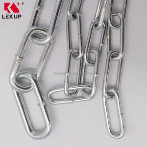 <span class=keywords><strong>Cadena</strong></span> <span class=keywords><strong>de</strong></span> Acero Galvanizado <span class=keywords><strong>de</strong></span> Alta Resistencia Antioxidante, <span class=keywords><strong>Cadena</strong></span> Metálica <span class=keywords><strong>de</strong></span> Uso Pesado, <span class=keywords><strong>Cadena</strong></span> <span class=keywords><strong>de</strong></span> <span class=keywords><strong>Seguridad</strong></span> <span class=keywords><strong>de</strong></span> Tamaño Personalizado - Product Image 1