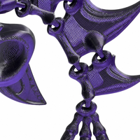 Jouet anti-stress articulé en 3D avec articulations flexibles, parfait pour la décoration gothique, idéal pour les cadeaux de récompense et les cadeaux d'entreprise
