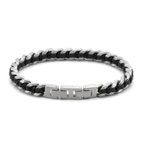 Lien en acier inoxydable personnalisé pour hommes, accessoires de mode, conception de bijoux, Bracelet tendance pour hommes