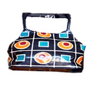 Sac à bandoulière en cuir ethnique indien fait main de Shantiniketan avec fermeture à boucle, taille 7 pouces, 1 compartiment pour usage quotidien - Product Image 1