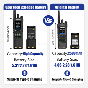 Radio bidirectionnelle Baofeng UV-32 10W longue portée avec programmation GPS via application, batterie longue durée, copie de fréquence, talkie-walkie - Product Image 2