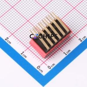 DT-06HT DIP Switch Through hole Component (THT),P=2.54mm Switch Flat Toggle, Raised Type Single Pole Single Throw 6 2.54mm - Product Image 2