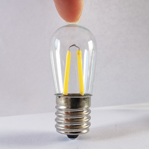Lâmpada do filamento <span class=keywords><strong>1.5w</strong></span> 12v 24v e17, lâmpada <span class=keywords><strong>led</strong></span> 2200k dourado amarelo da geladeira - Product Image 6