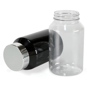 Nuevo en 2026: Botella de PET Cilíndrica Transparente de 100ML, 120ML, 150ML, 200ML, 250ML en Color Ámbar, Azul, Verde, Naranja y Marrón para Uso Industrial - Product Image 6