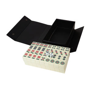 مجموعة بلاط ميجونج صيني احترافية مخصصة, 30 قطعة من ألواح الماجونج الصينية ذات الحد الأدنى لكمية الطلب ، 144 درجة ، ميلامين ، كيجونج ، ذات الحد الأدنى لكمية الحد الأدنى لكمية الطلب ، مصنوعة من المعدن ، كما أنها مضادة للأوزان الزائدة لألعاب القمار في الكازينو ، طراز عام - Product Image 3