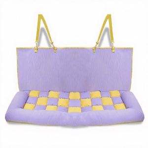 Cama de Lujo Personalizada para Perros, Hecha a Mano, Resistente a las Manchas, Cama para Mascotas para Asiento de Coche, Cama para Perros y Gatos, Cama de Viaje y Transporte - Product Image 4