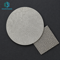 Feutre en maille métallique de fibre de nickel pur Ni200 fritté, haute porosité, 10-40 microns
