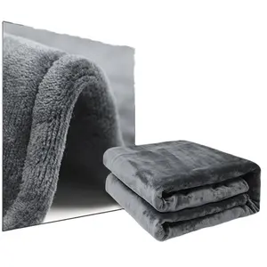 Factory Wholesale Cheap Electric Heated Blanket Fleece Flannel With 9 level Heating Adjustment