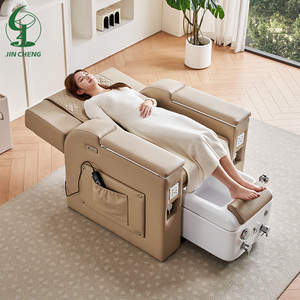 Jincheng Nagelstudio-Ausstattung Rohrloses Fußpflege-Manikürestuhl Luxuriöser Elektrisch Verstellbarer <span class=keywords><strong>Massage</strong></span>-Pedikürestuhl Ohne Wasseranschluss - Product Image 2