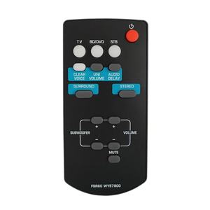 Télécommande <span class=keywords><strong>de</strong></span> remplacement FSR60 WY57800 compatible avec la barre <span class=keywords><strong>de</strong></span> <span class=keywords><strong>son</strong></span> <span class=keywords><strong>Yamaha</strong></span> ATS-1010 YAS-101 YAS-101BL YAS-CU201 ATS1010 YAS101 YAS101BL - Product Image 1