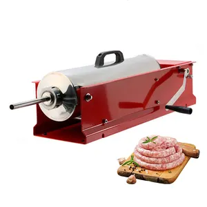 Machine de remplissage de saucisses, manuel, Horizontal, 4L, 6L, 8L, 10L