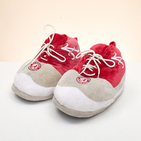 Pantoufles d'hiver antidérapantes les plus confortables pour la maison, style baskets en peluche