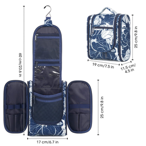 Bolsa <span class=keywords><strong>de</strong></span> Cosméticos Plegable, Bolsa <span class=keywords><strong>de</strong></span> Aseo Colgante para Viaje, Resistente al Agua, para Mujeres y Hombres - Product Image 5