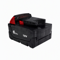 Batterie de remplacement pour outil électrique sans fil haute capacité 18V 10 cellules 6.0Ah Batterie lithium-ion rechargeable pour Milwaukee