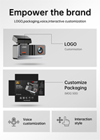 Caméra embarquée DVR haute définition 4K Auto Sight Blackbox Starvis 2 Enregistrement de voiture Vision nocturne avancée double Caméra embarquée 4k