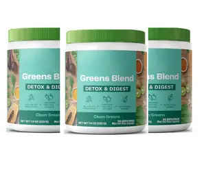 Hot Selling Immunität Energie unterstützung Natürliches gesundes Super food Pulver Bio Vegan Super Green Bleed Powder