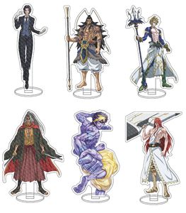 ชุดสแตนดี้อะคริลิค OEM Odm Isaikoy 6 ชิ้น อนิเมะ Record of <span class=keywords><strong>Ragnarok</strong></span> ตัวละครอะคริลิคตั้งโต๊ะ ของตกแต่ง - Product Image 1