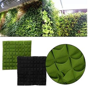 Multifunctional Wall Hanging Flower Pot Felt Vertical Plant Bag - Product Image 6