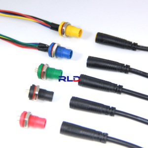 IP65 không thấm nước Thông tư nối M8 nối 3pin 4pin <span class=keywords><strong>5pin</strong></span> 6pin 8Pin không thấm nước cáp điện - Product Image 3