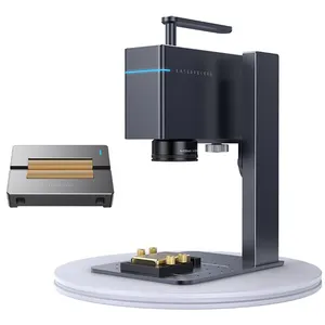 1Watt Mini Portable Desktop Metal Plastic Optical Fiber Laser Marking Machine for Stainless Steel