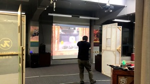 La caméra 60fps répond rapidement au simulateur de tir virtuel AR Projection interactive Multi ID Laser jeu de <span class=keywords><strong>chasse</strong></span> avec 6 thèmes - Product Image 4