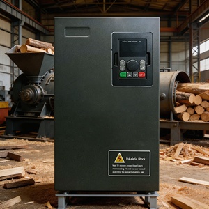 HL7000 45KW 60HP ตัวควบคุมความถี่สำหรับงานหนัก VFD 55KW 75HP สามเฟส 380V แบบไม่มีเซนเซอร์ สำหรับเครื่องบดไม้และเครื่องบดแบบค้อน - Product Image 2