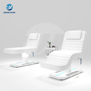 Venta al por mayor, precio barato, mesas y camas de masaje, belleza eléctrica, silla Facial, camilla de Spa con Control de pie, cama de Spa reclinable - Product Image 3