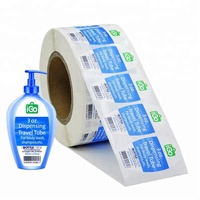 Etiquetas Autoadhesivas de PVC Impermeables con Forma Personalizada, Impresión UV con Código de Barras Holográfico para Botellas de Vino y Cosméticos - Tamaño Personalizado OEM