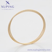 X001030401 XUPING Bracelets ronds torsadés anti-ternissement, délicats, pour soirée, à superposer