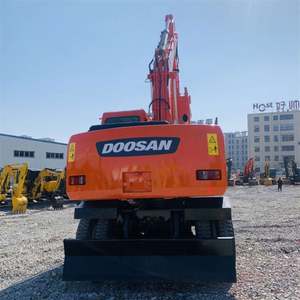 Excavatrice de taille moyenne de 15 tonnes, 4 roues, hydraulique, Hyundai 150w-9 Doosan DX150W, pas cher à vendre - Product Image 3