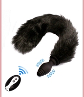 Queue de renard de remplacement en silicone pour soins personnels et accessoires