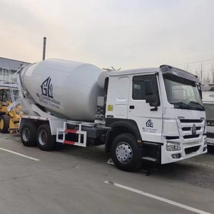 Camion Betoniera SINOTRUK HOWO 375HP 6*4 10-12m³ per Impieghi Gravosi, Veicolo Miscelatore di <span class=keywords><strong>Cemento</strong></span> a 10 Ruote per l'Africa - Product Image 1