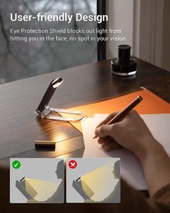 GL-TY15 Guangli Lampada Pieghevole Portatile per Lettura con Protezione Occhi, Bestseller Transfrontaliero, Interruttore Touch, 5V, Luce Calda per Camera da Letto - Product Image 6