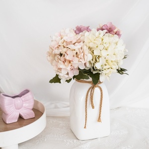Factory Wholesale <b>Artificial</b> <b>Hydrangea</b> 6-fork Fake <b>Hydrangea</b> Wedding and Birthday Party Decoration Fake Flowers - Product Image 4