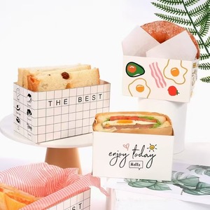 Caja de Embalaje Desechable para Sándwiches, Hamburguesas, Tostadas, Tamagoyaki y Productos de Panadería - Product Image 3