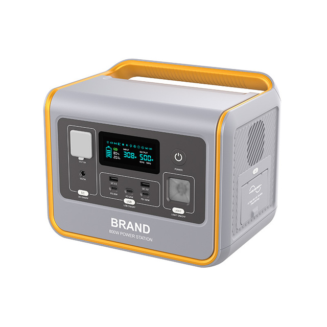 Hot Sales 800W Emergency Battery Backup LiFePO4 Battery Solar Panel Portable Power Station
