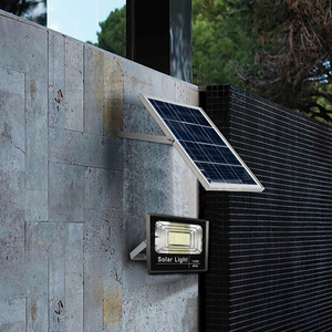 Projecteur LED portable solaire extérieur en aluminium, sans fil, à intensité variable, IP66, 135-250W, faisceau de 120 degrés, 40-50 heures d'autonomie - Product Image 5