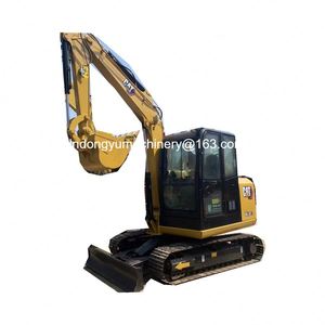 Excavatrice Caterpillar Cat305E Cat3055.E2 d'occasion de haute qualité, moteur C2.4, poids opérationnel de 6 tonnes, excavatrice d'occasion à vendre - Product Image 1