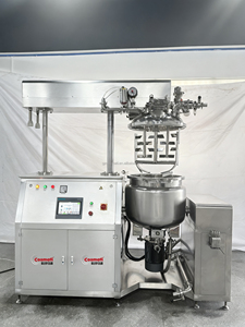 Serbatoio di Miscelazione Cosmetico da 10L Piccolo Emulsionatore Sottovuoto Omogeneizzatore per la Preparazione della Maionese - Product Image 2